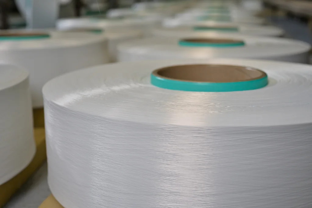 Cavvas production facility, polyester yarns