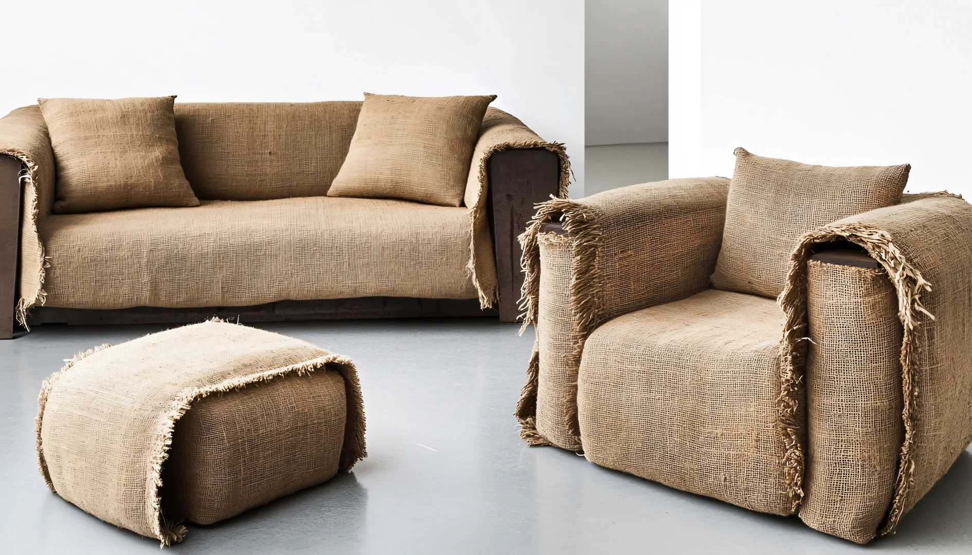 Țesătură de cânepă folosită la tapițerie de mobilier